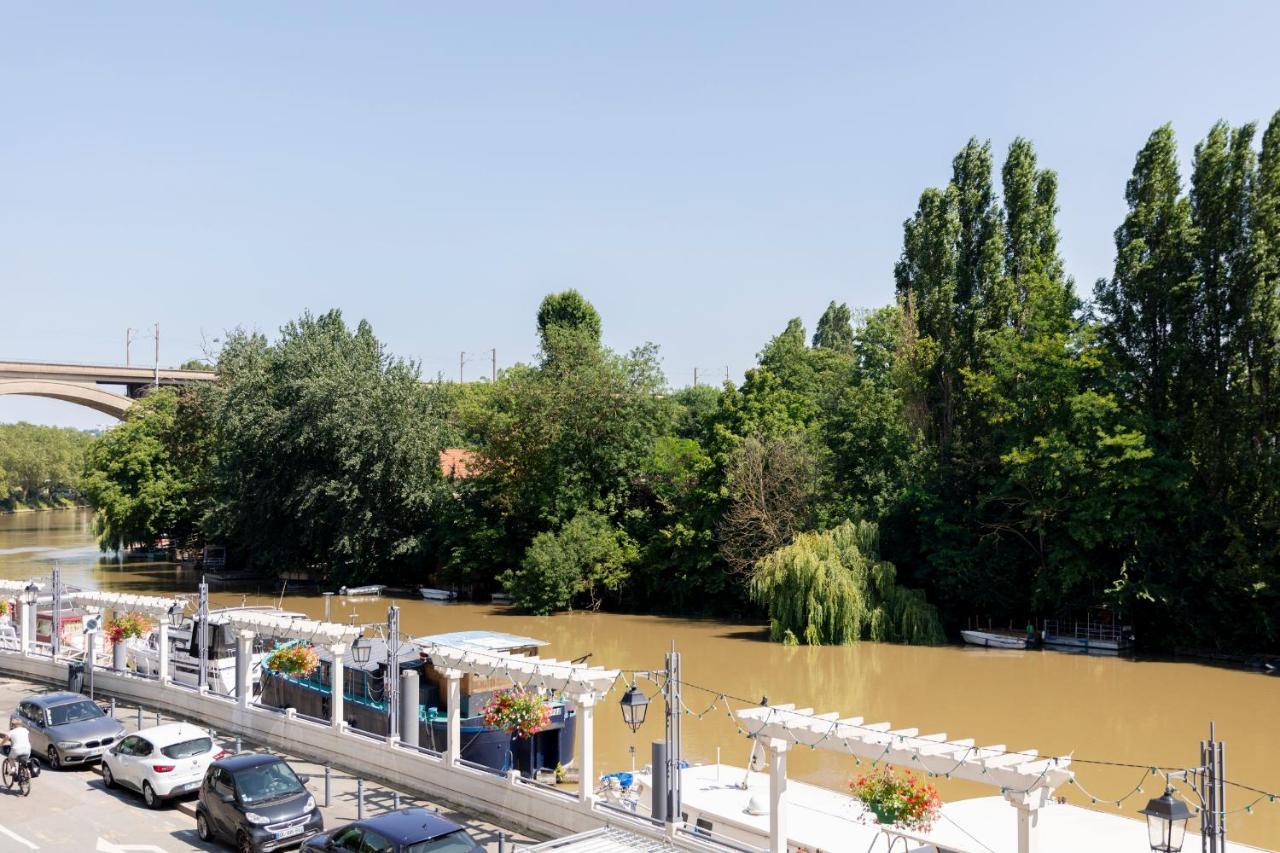 Appart'Hotel Vacanceole Paris Quai De Marne - Ex Adagio Nogent-sur-Seine Esterno foto